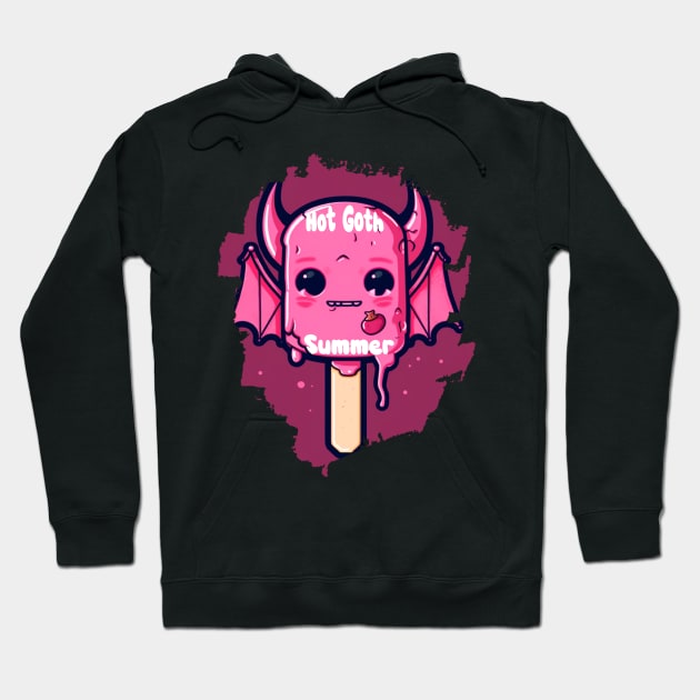 Hot Goth Summer Hoodie by Pixy Official